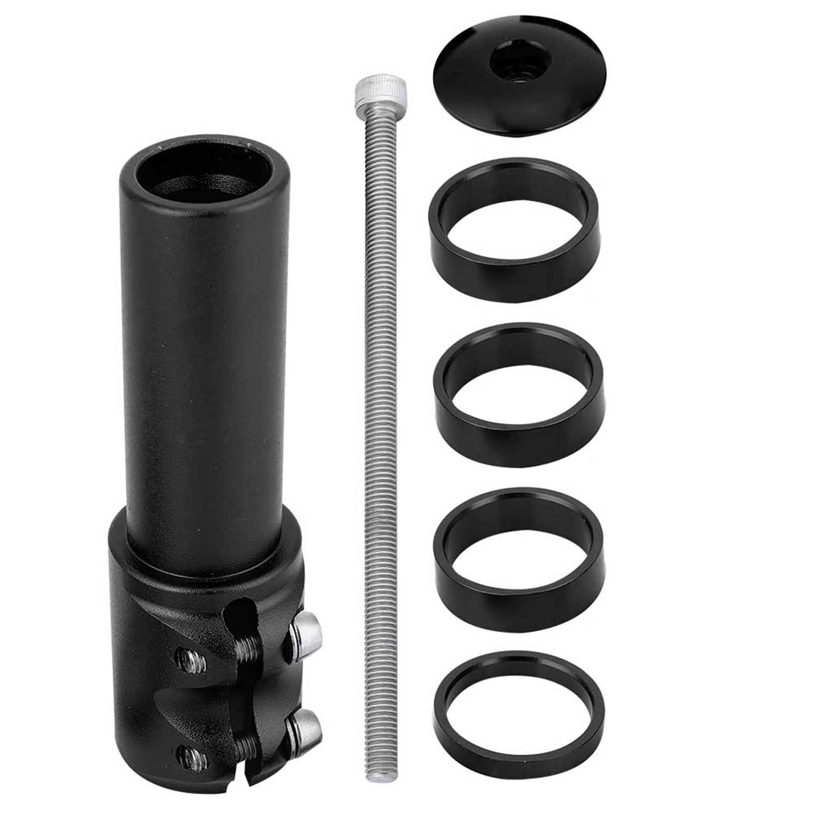 Adattatore Prolunga Per Manubrio Bici | Rialzo Stelo Forcella In Alluminio | Nuovo