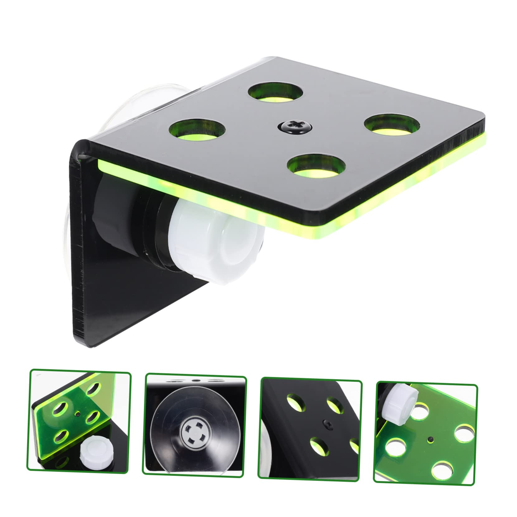 POPETPOP 2st Unterstützung Der Korallenausbreitung Korallen-frag-Rack Keramischer Korallenkleber Frag-festplatten Frag Plug Sandhalter Aquarium Korallenhalter Stecker Acryl Keramikfliesen