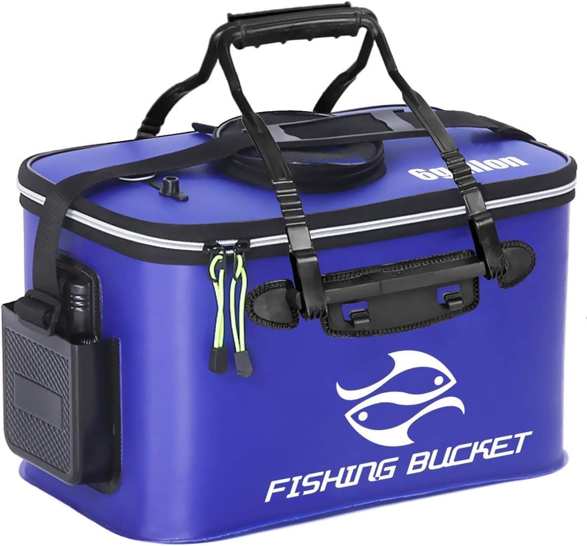 Yeti Bucket Foldable Fishing Bucket 6/8/10 Gallon Livewell For