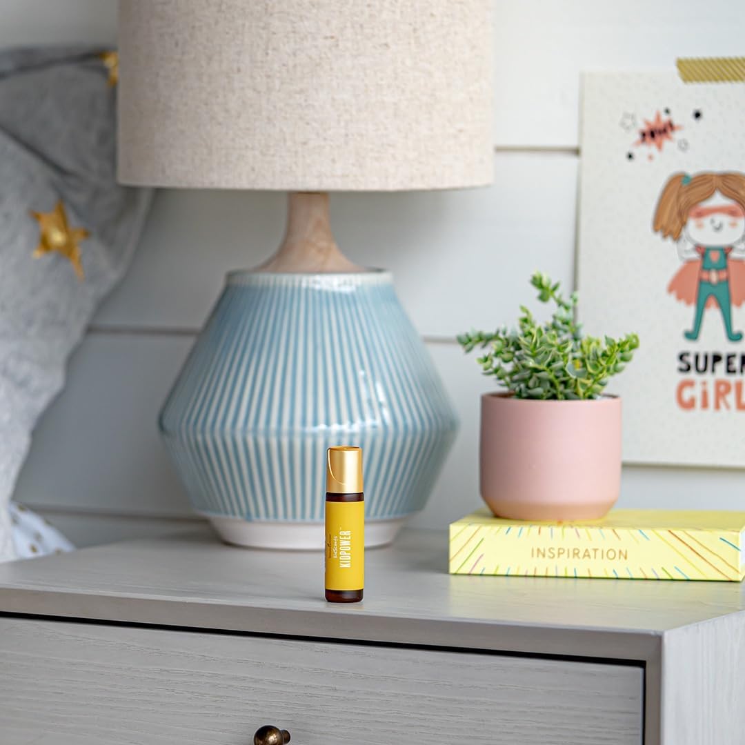Young Living KidScents KidPower Essential Oil Roll-On | 10 ml | Child-Friendly Essential Oil | Sweet Aroma for School | No Synthetic Perfumes, Dyes, or Artificial Colors