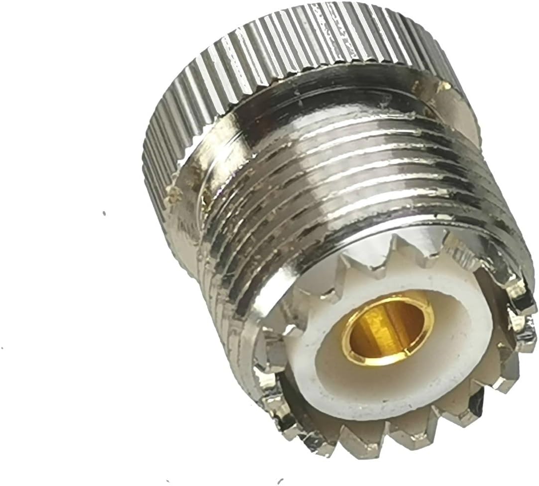 Adapter UHF SO239 Female Jack to MCX Male Connector ~ GPS Radio Antenna