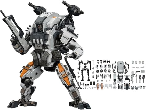 JOYTOY 1/25 Action Figure Mecha APOC Series DragonFang Assault Mech, Movable Joints Detailed Collectible Model Kits, Ages 15+