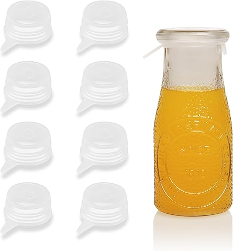 Tapas elásticas de silicona extra pequeñas de 1.6 pulgadas para frascos de silicona reutilizables para frascos pequeños de 1.6 a 1.9 pulgadas,