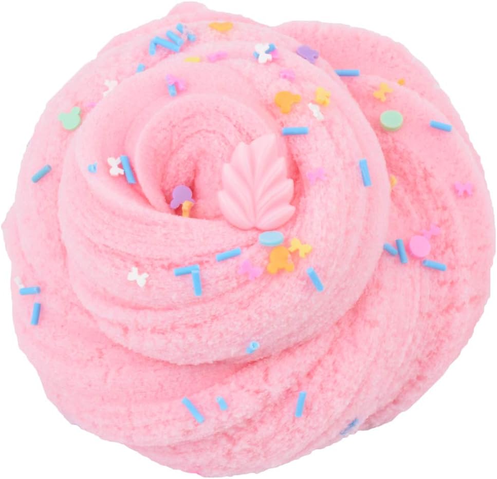 HUNDUN 2 Pack Cloud Slime Blue and Pink Cloud Slime Supplies Stress Relief Toy Scented DIY Putty Sludge Toy Gifts for Girls and Boys (Blue&Pink) : Everything Else