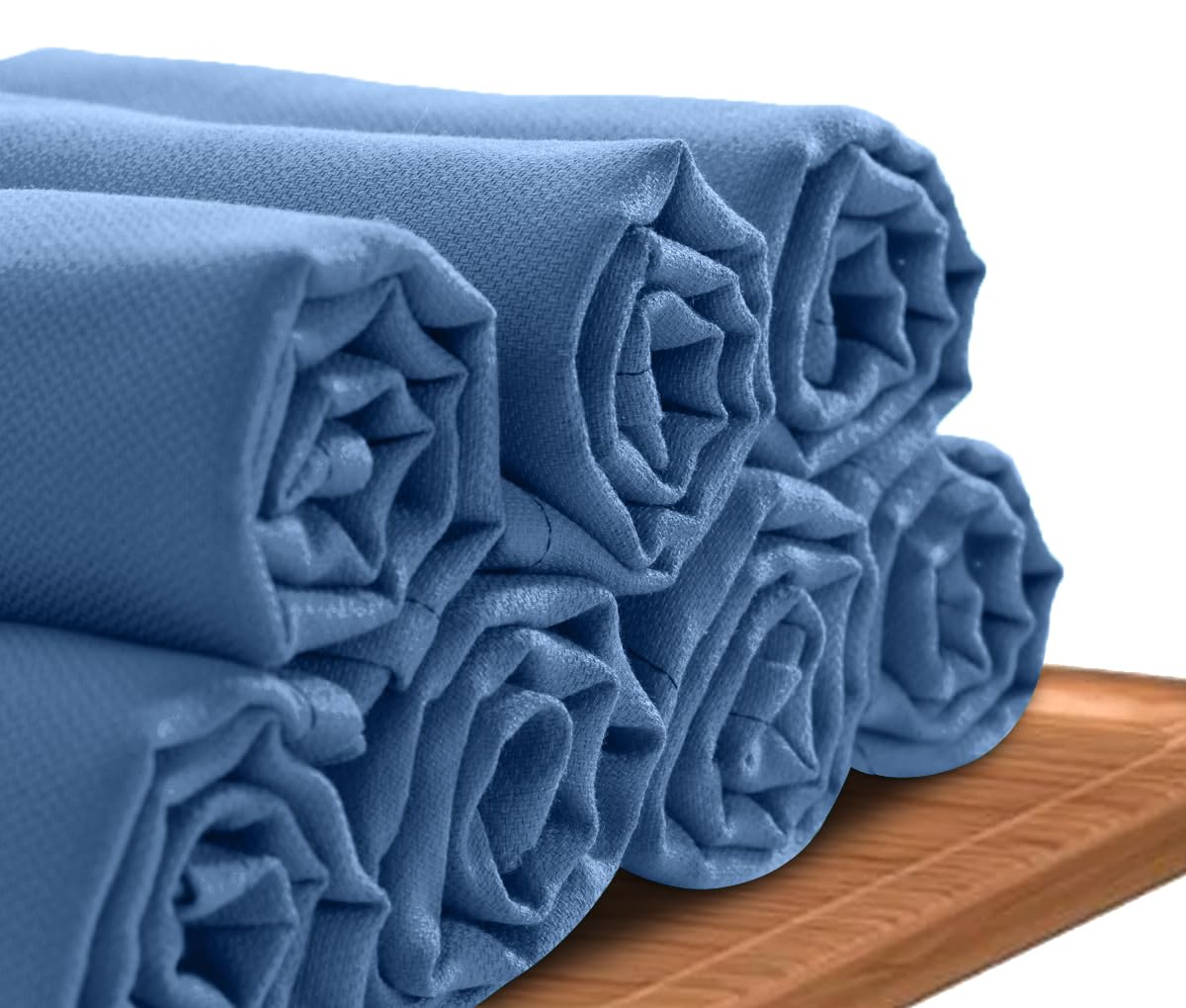Avalon Towels Asciugamani chirurgici Huck (confezione da 12), dimensioni 43,2 x 66 cm, 100% cotone, panni per la pulizia multiuso, perfetti per ospedali e casa (blu)