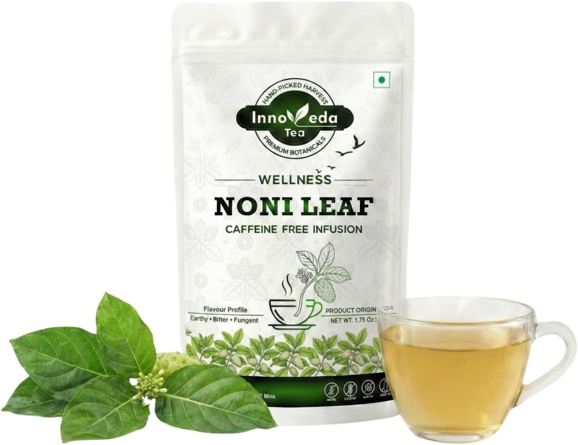 Wellness Noni Leaf Caffeine Free Infusion, Loose Leaf Herbal Tisane, 50g