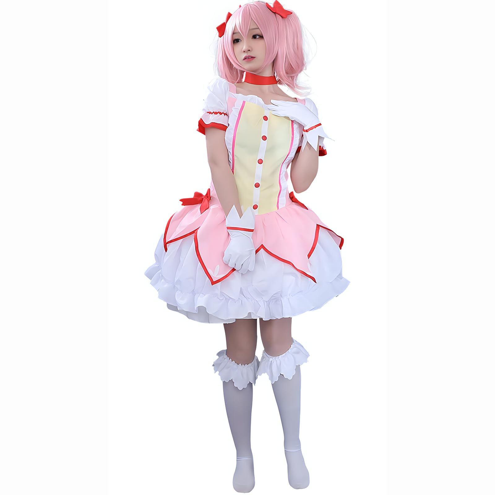 ETERNALMARK Puella Magi Madoka Magica Cosplay Madoka Kaname Homura Akemi Cosplay Costume Outfits Anime Women Halloween Clothing Suits