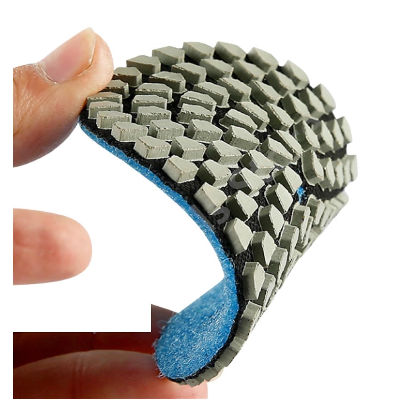 7 almohadillas de pulido en seco diamante 3/4 pulgada, almohadilla brillante, herramientas abrasivas suaves(50,4 inches)