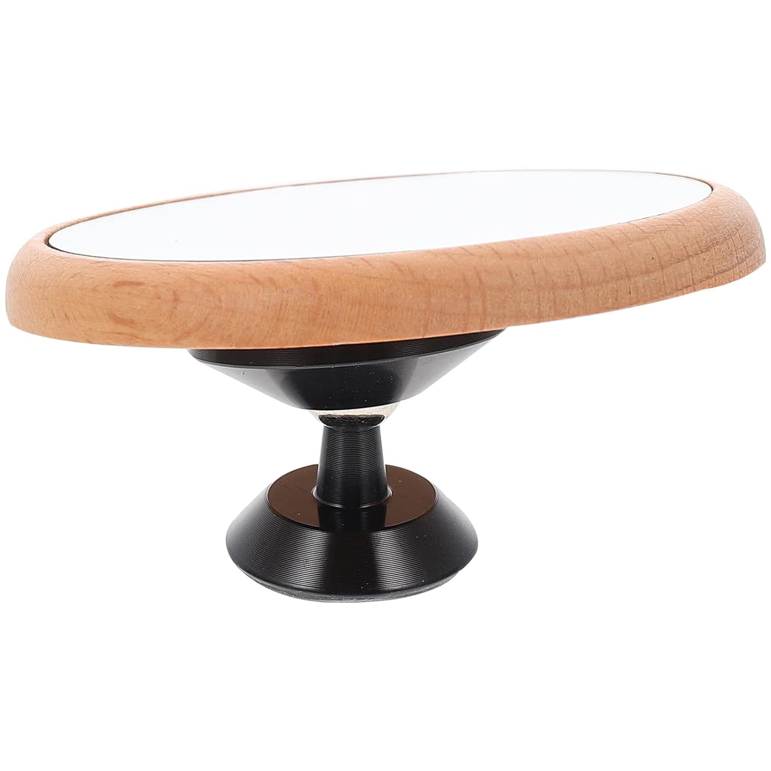 Wooden Espresso Machine Mirror Rotatable Espresso Shot Mirror Coffee Expresso Machine Accessory