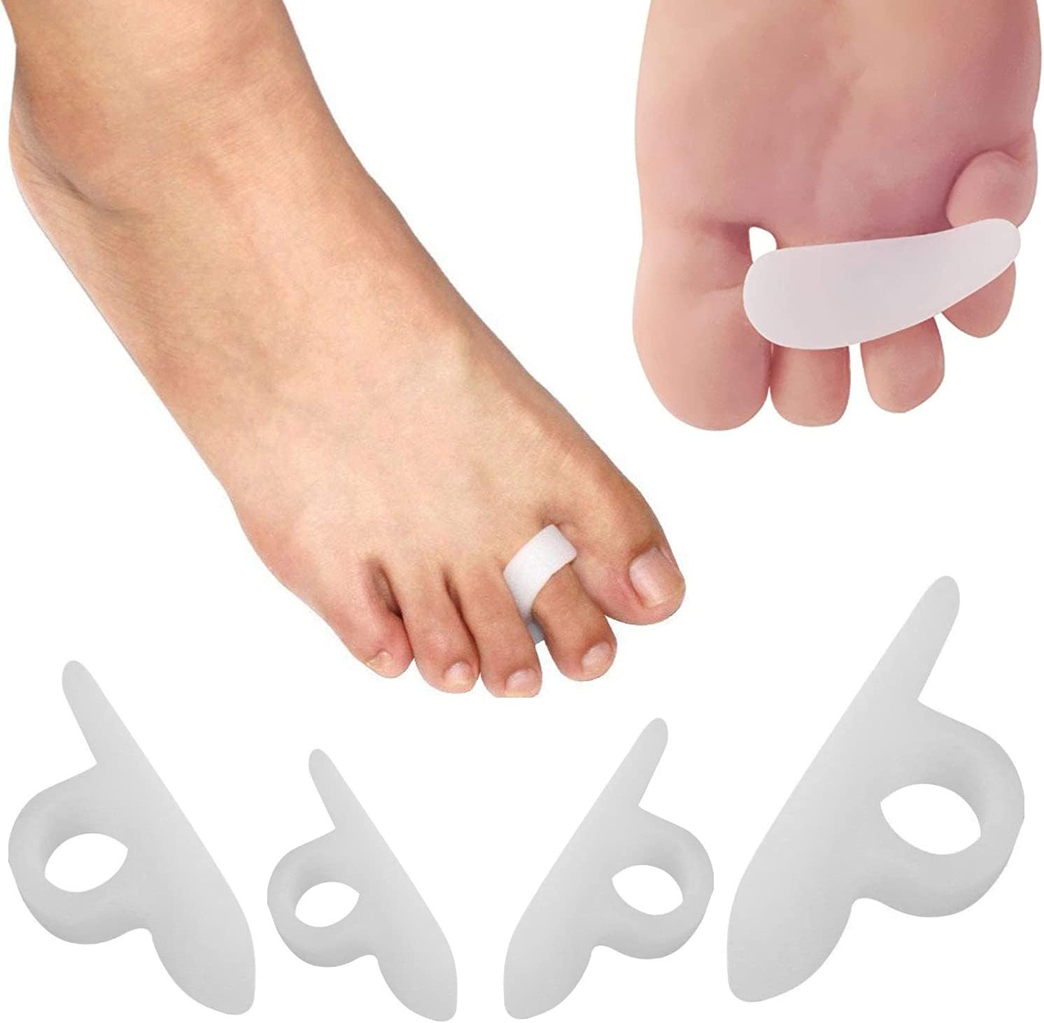 PEDIMEND™ Single Loop Silicone Gel Toe Separators for Claw Toes