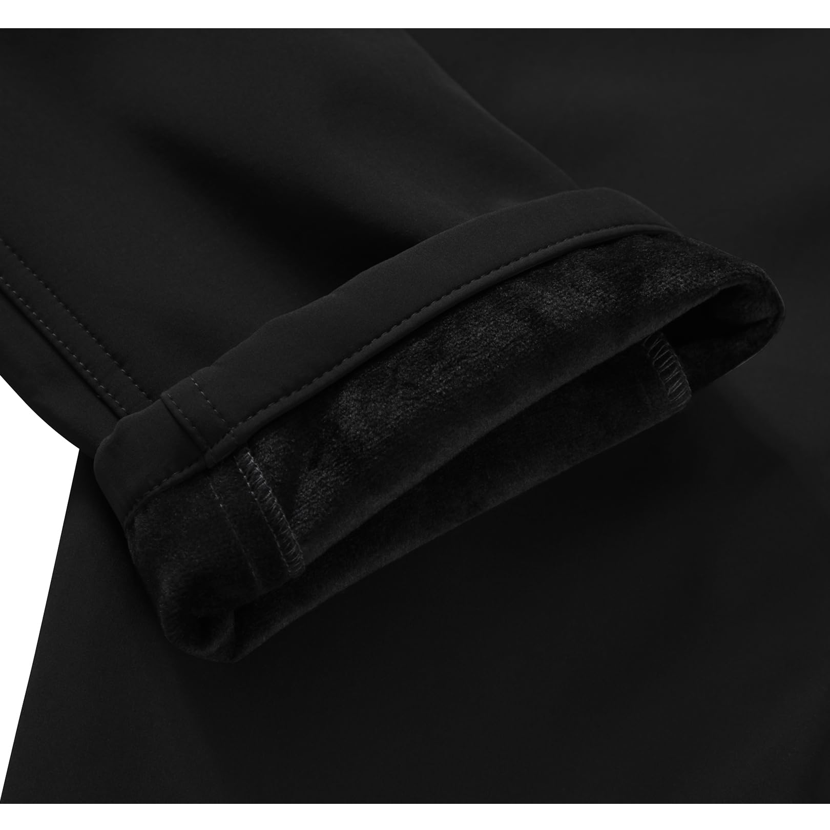 yeyity Pantaloni softshell da uomo, foderati, impermeabili, da trekking, da sci, da snowboard, antivento, termici, da neve