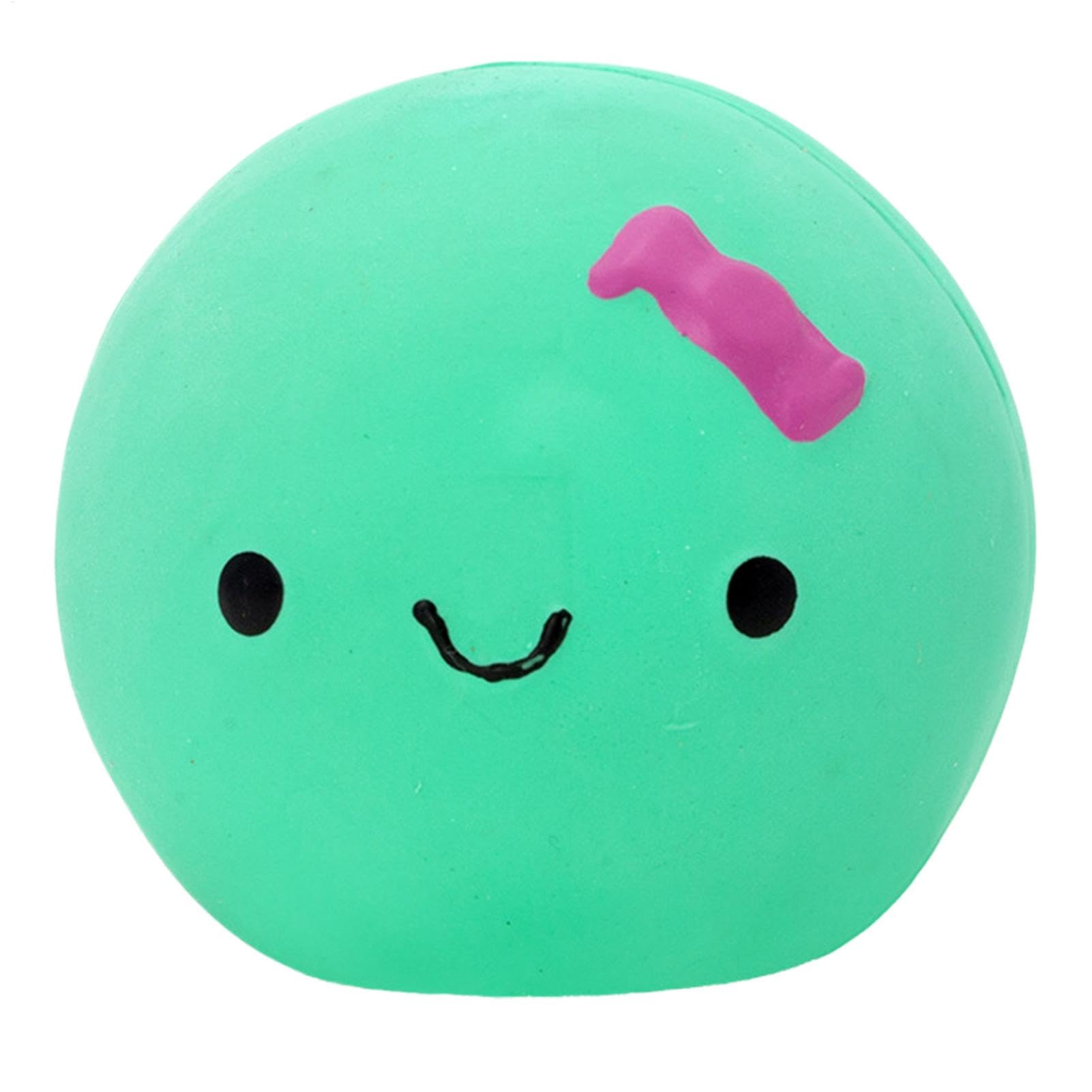 Rubber Egg Dog Toy, Cute Squeaky Egg Doll Shape, Latex Rubber Chew Egg for Pets, Dog Egg Ball, Squeaky, Cute Egg Doll Shape Dog Latex Rubber Ball, Soft Animal, 4 Colors