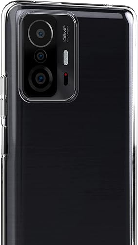 Miniatura 5 de Funda para Xiaomi Mi 11T/Mi11T Pro (6.67 pulgadas) Suave TPU Goma Gel Bumper Transparente Cubierta Trasera