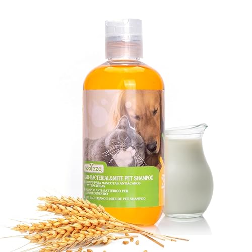 Nobleza Champú para Perros y Gatos, Champú Perro con Ingrediente Natural, Champú de Piel Sensible para Perros