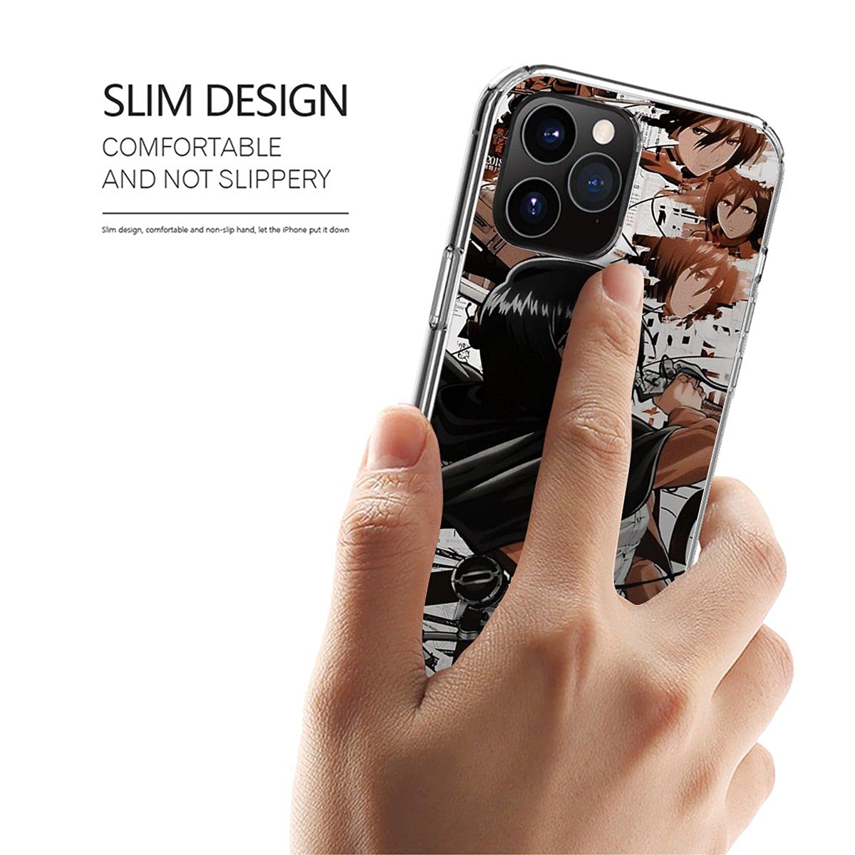 Amazon.com: GYMP Phone Case Compatible with iPhone Mikasa