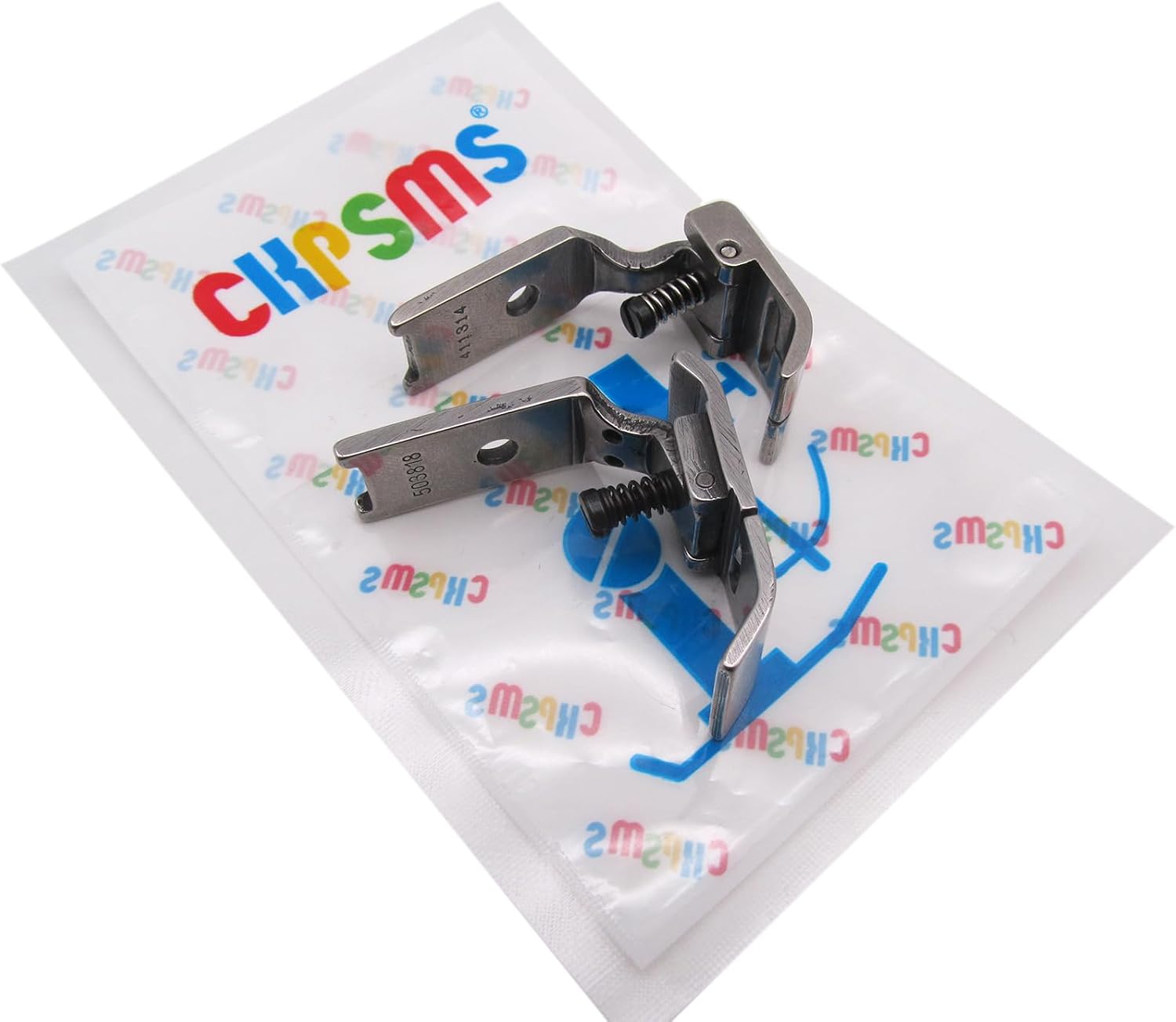 CKPSMS Brand - 1SET 10mm &12mm Zigzag Presser Foot #411314+503818 Compatible with/Replacement for Singer Brand 457 JUKI Brand LZ-2280 LZ-2290 Brother Brand B851,B852