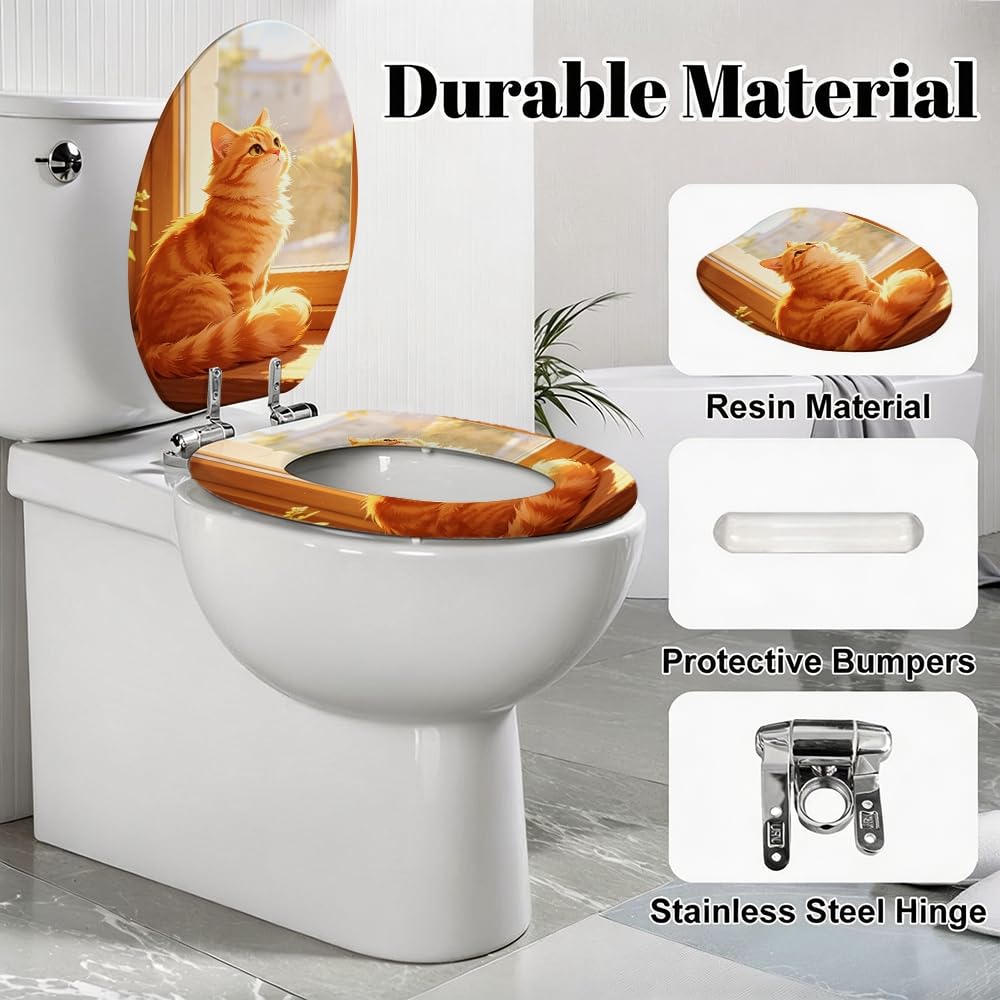 Sedile WC A50, universale, per uso bagno standard
