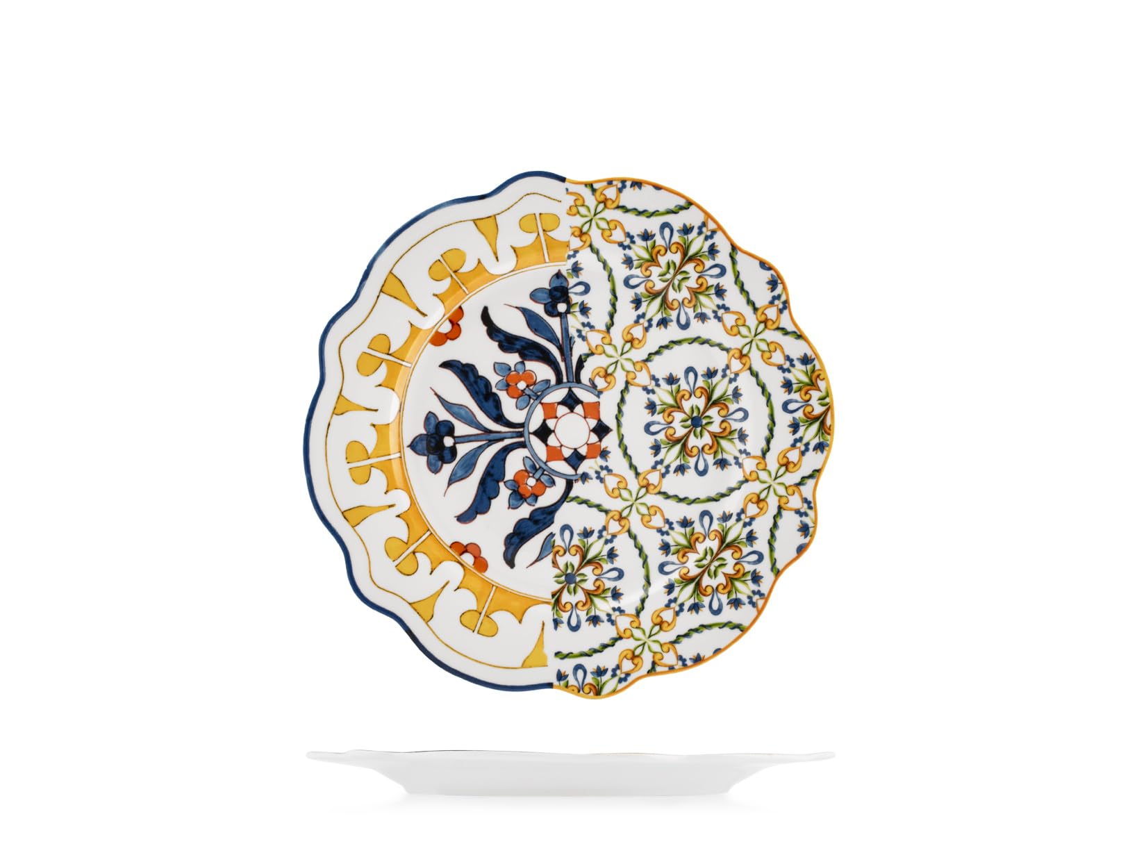 H&H Set of 6 Faenza Fruit Plates 21 cm