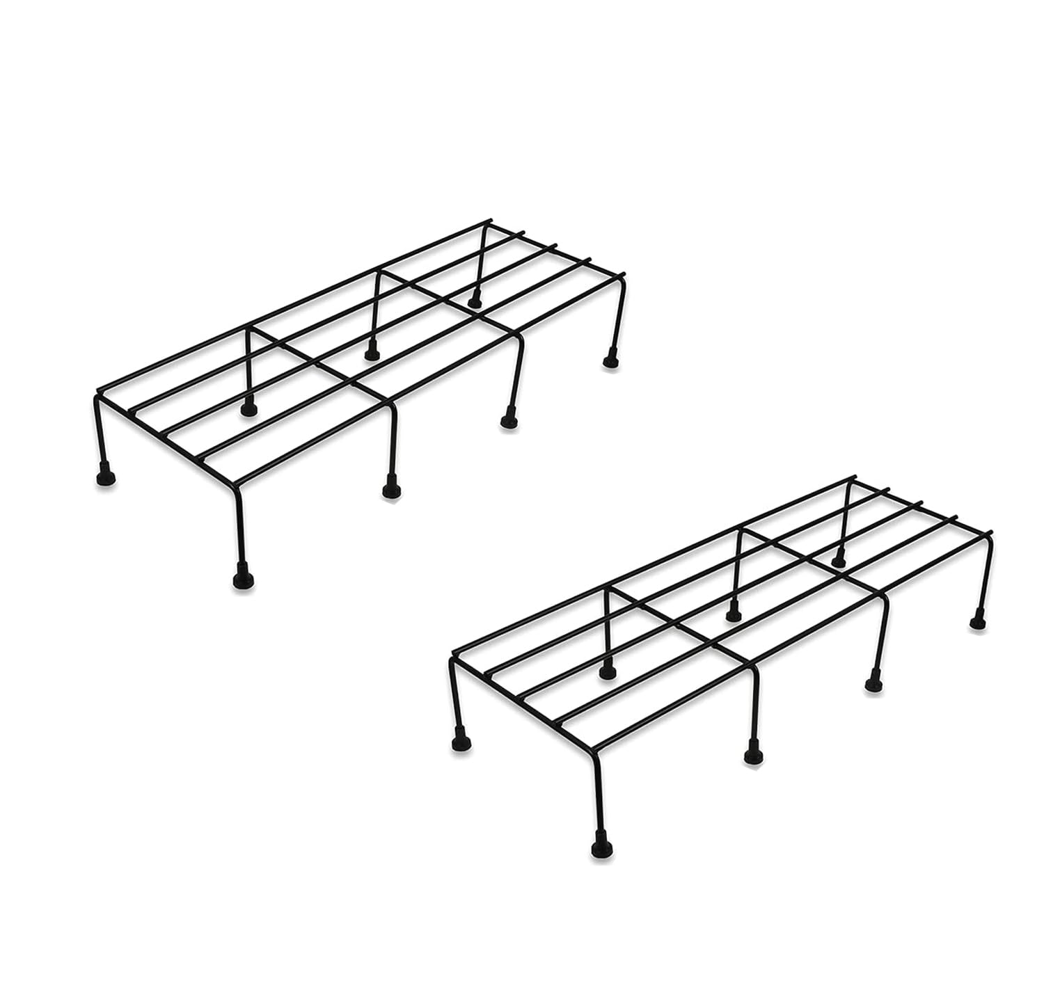 IRON LANDS || Sturdy Metal Planter Stand || Plant Stand for Pots || Outdoor Plant Stand || Black (CUBA STAND Set of 2 Pcs) (B09XJG7B1J) Amazon Price History, Amazon Price Tracker
