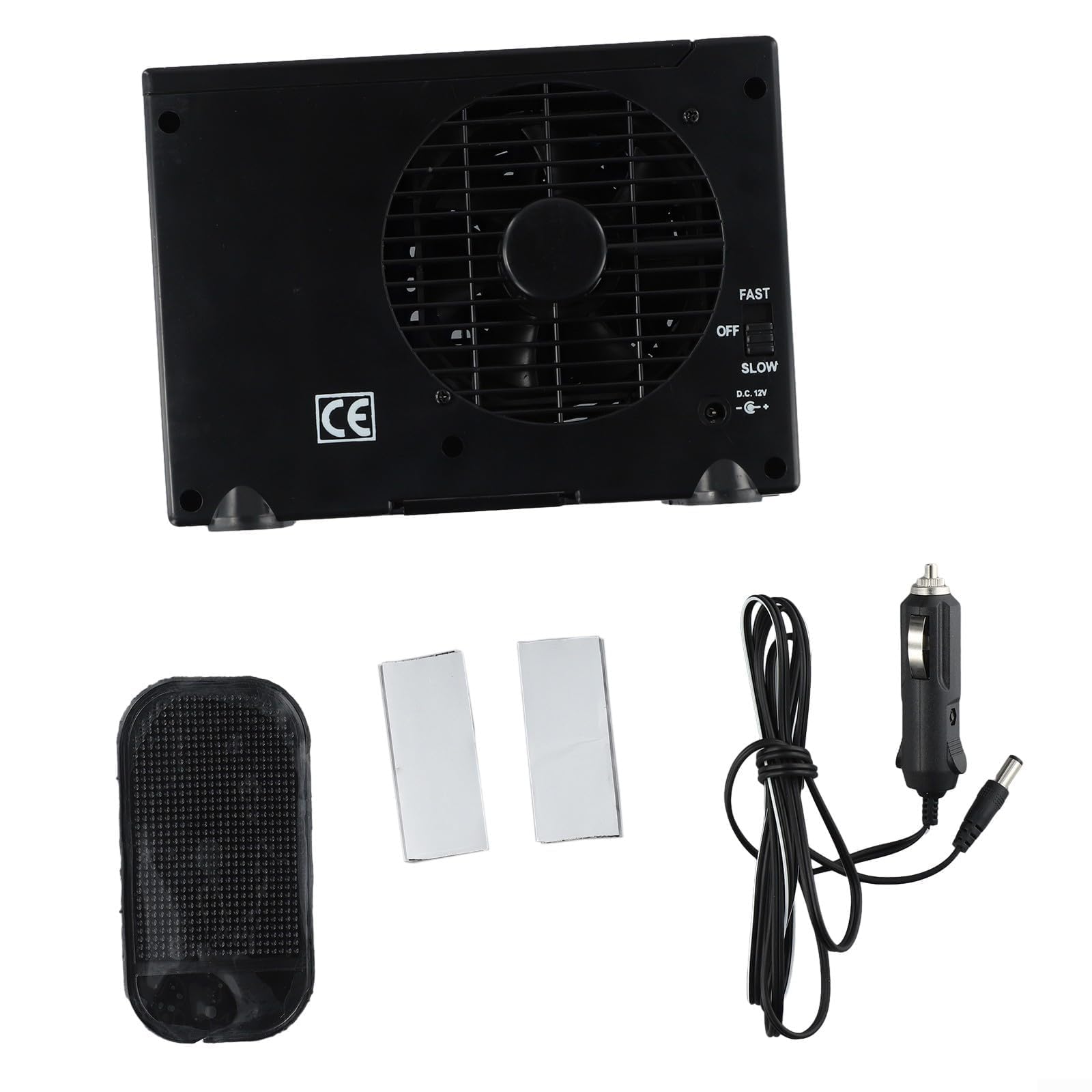 Ventola di raffreddamento ad aria portatile da 12 V per veicoli, case e uffici, sistema di raffreddamento evaporativo con effetto rinfrescante e umidificante dell'aria