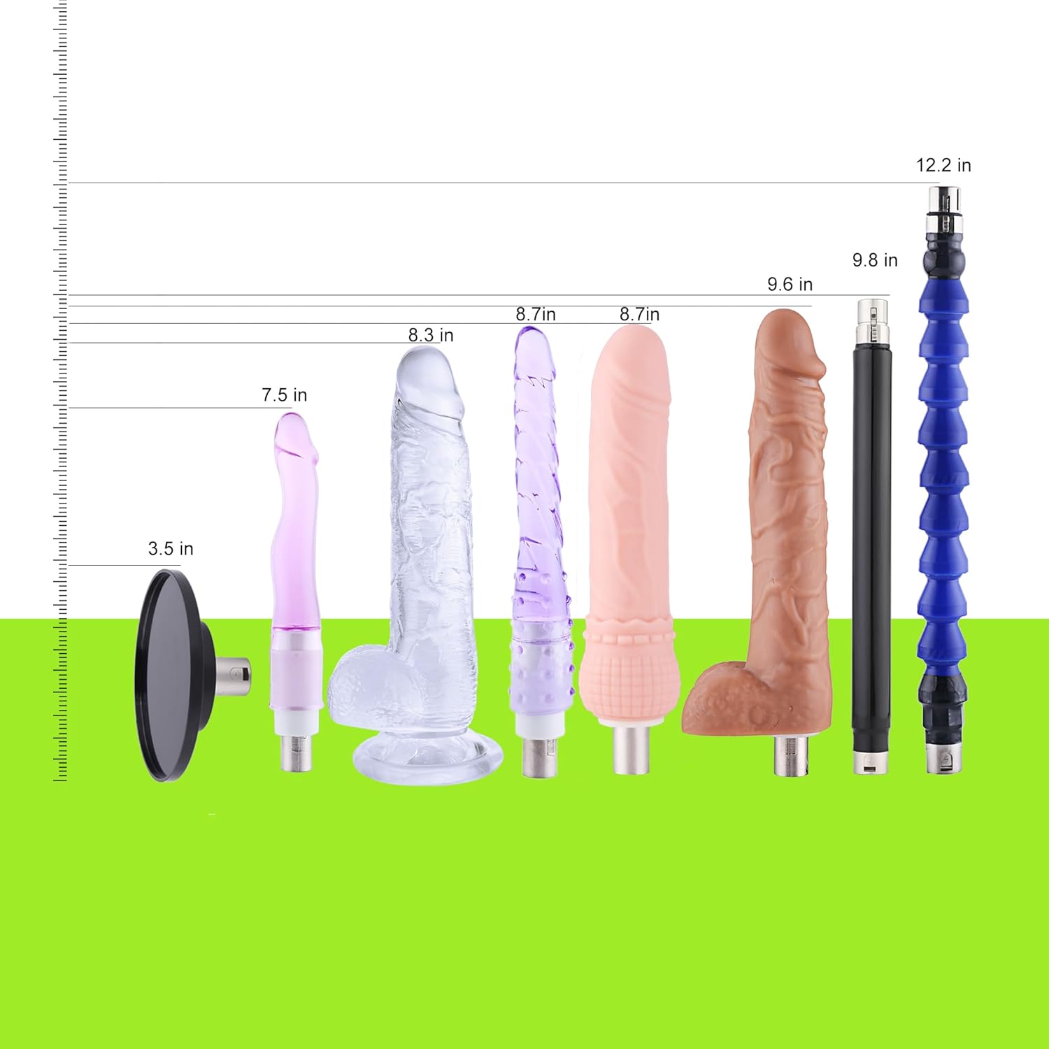 Sex Machine Joynse Thrusting Machine with Suction Cup Adapter, 3XLR Connector Love Machine Dildo Machine with 8 Attachments
