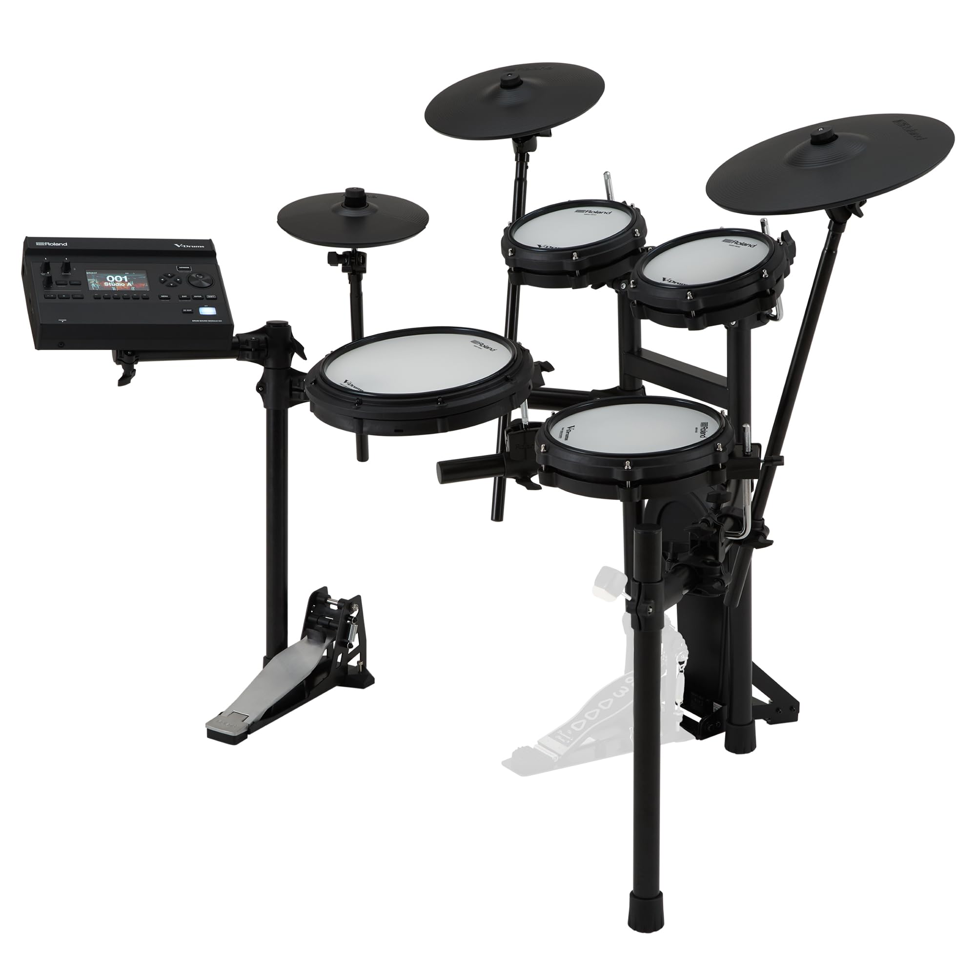 Photo 1 of Roland TD313 V-Drums | Compact 3 Series V-Drum Kit | V31 Sound Module | Advanced Sound Technology | Upgraded Pads & Accurate Cymbal Triggering | Integrated Coach Mode | Expanded I/O Features