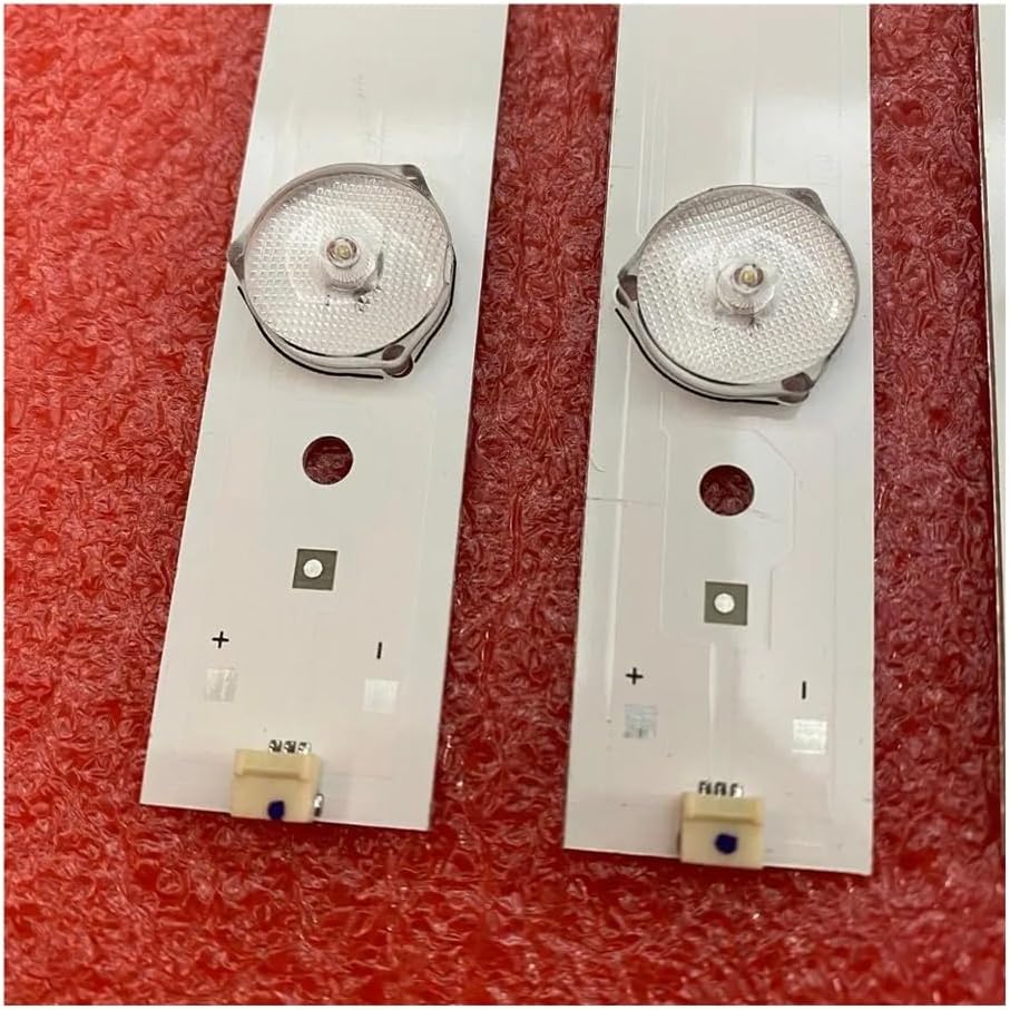 Strip Compatible with 40VLE5520BG 40VLX7000BP 40VLE565BG 40VLE6520BL 40-LB-M520 40VLE4421BF 2013HI400 LED40K30JD Spare Parts(8pcs for 1 TV)