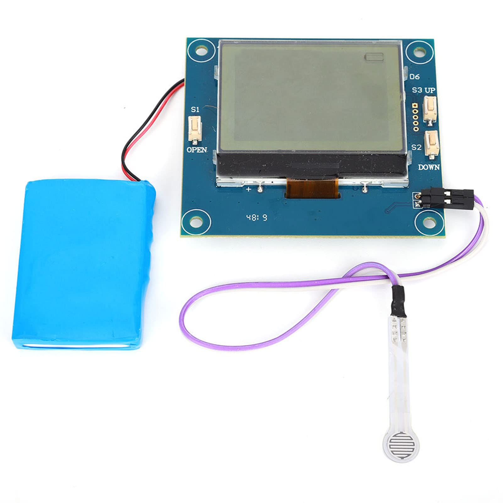 Módulo de detección de pantalla del sensor de presión Batería de litio digital de 2,5 pulgadas Película flexible recargable 5,9 MPa MY2801 para pruebas industriales