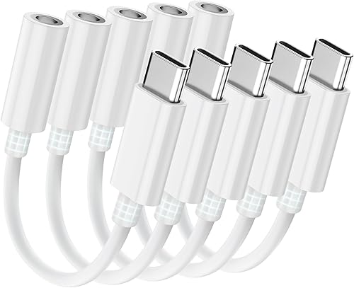 Miniatura 9 de Seulliya Adaptador USB C a 3.5mm de conector de auriculares para iPhone 17/16/15 Pro/Max, DAC Dongle de audio de alta resolución, convertidor de