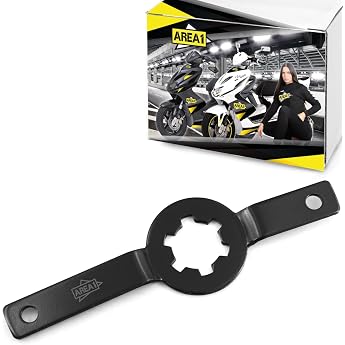 Area1 Variomatik Locking / Holding Tool 50 cc 2T Compatible with Yamaha Aerox 50 R/Naked Neos Jog R Why. Suitable for MBK Nitro Ovetto MachG Malaguti F10 Jet F12 Phantom F15 Firefox Benelli 49X K2 461