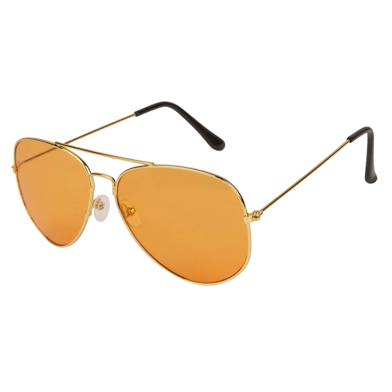 arzonai Classics Aviator Golden-Orange UV Protection Sunglasses For Men & Women |MA-095-S22|-picture-56