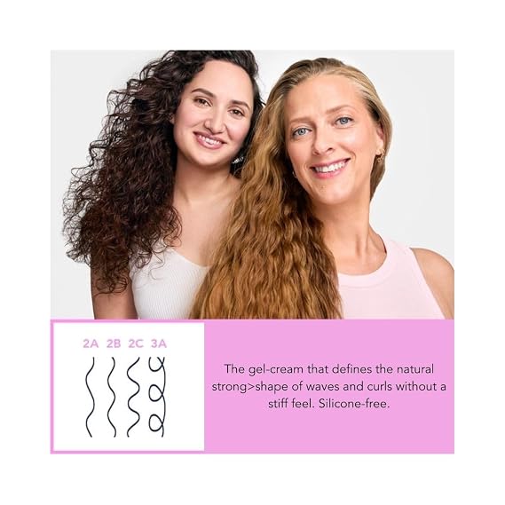 PHYTO Curls Definition Gel-Cream for Wavy & Curly Hair (2A3A) | Silicone-Free | 24-Hour Anti-Frizz Hold, Natural Curl Definition | Made in France | 5.07 fl oz