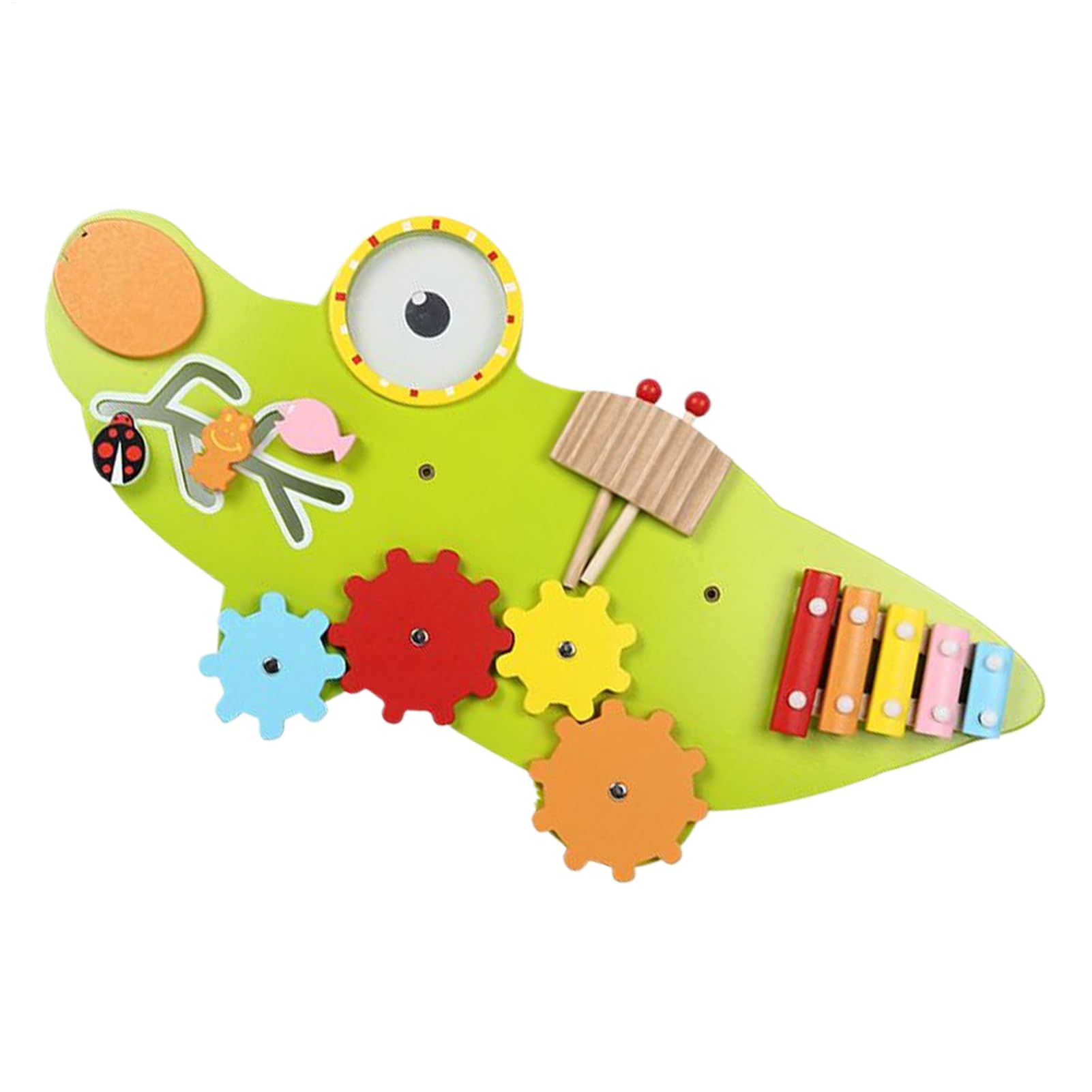 Pannello Sensoriale da Parete Giocattolo per lo Sviluppo Precoce nella | Pannello Sensoriale a Muro per Bambini e Bambine, Asilo , Scuola Materna, Aula e Sala Giochi