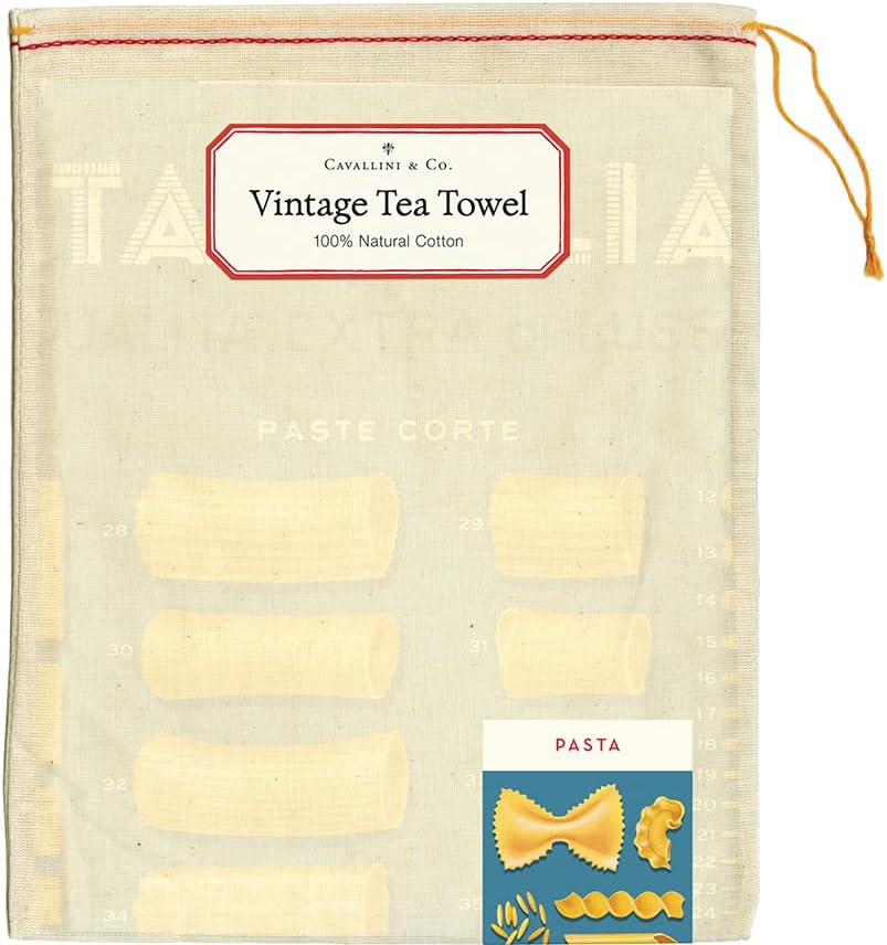 CAVALLINI & CO. Vintage Tea Towel - Pasta