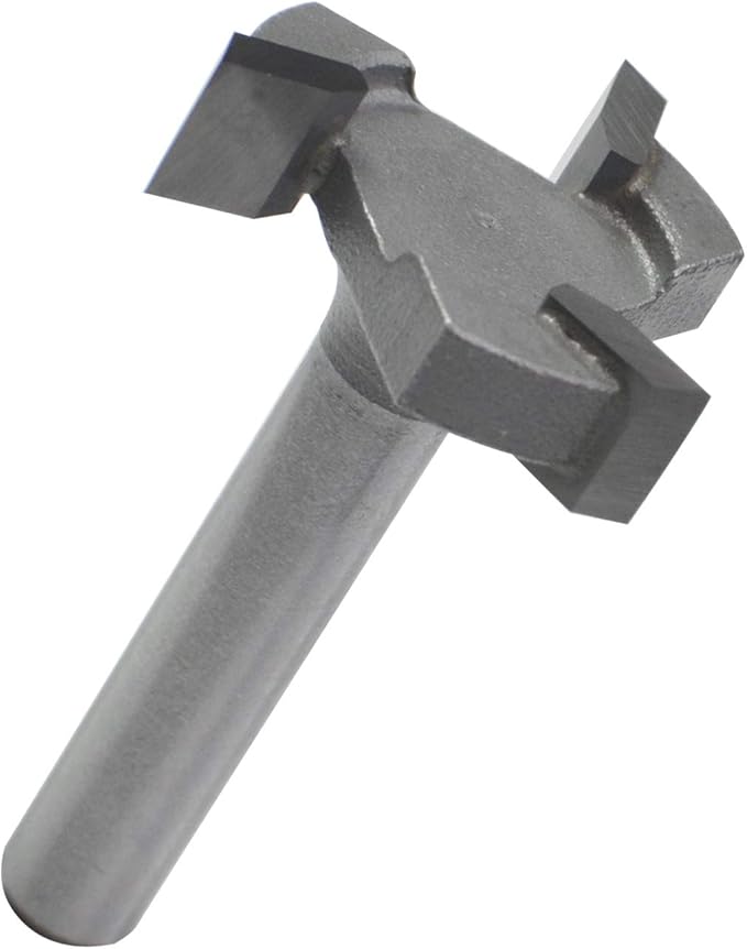25mm CNC Spoilboard Surfacing Router Bit, 1/4 Inch Shank 1 Inch Cutting