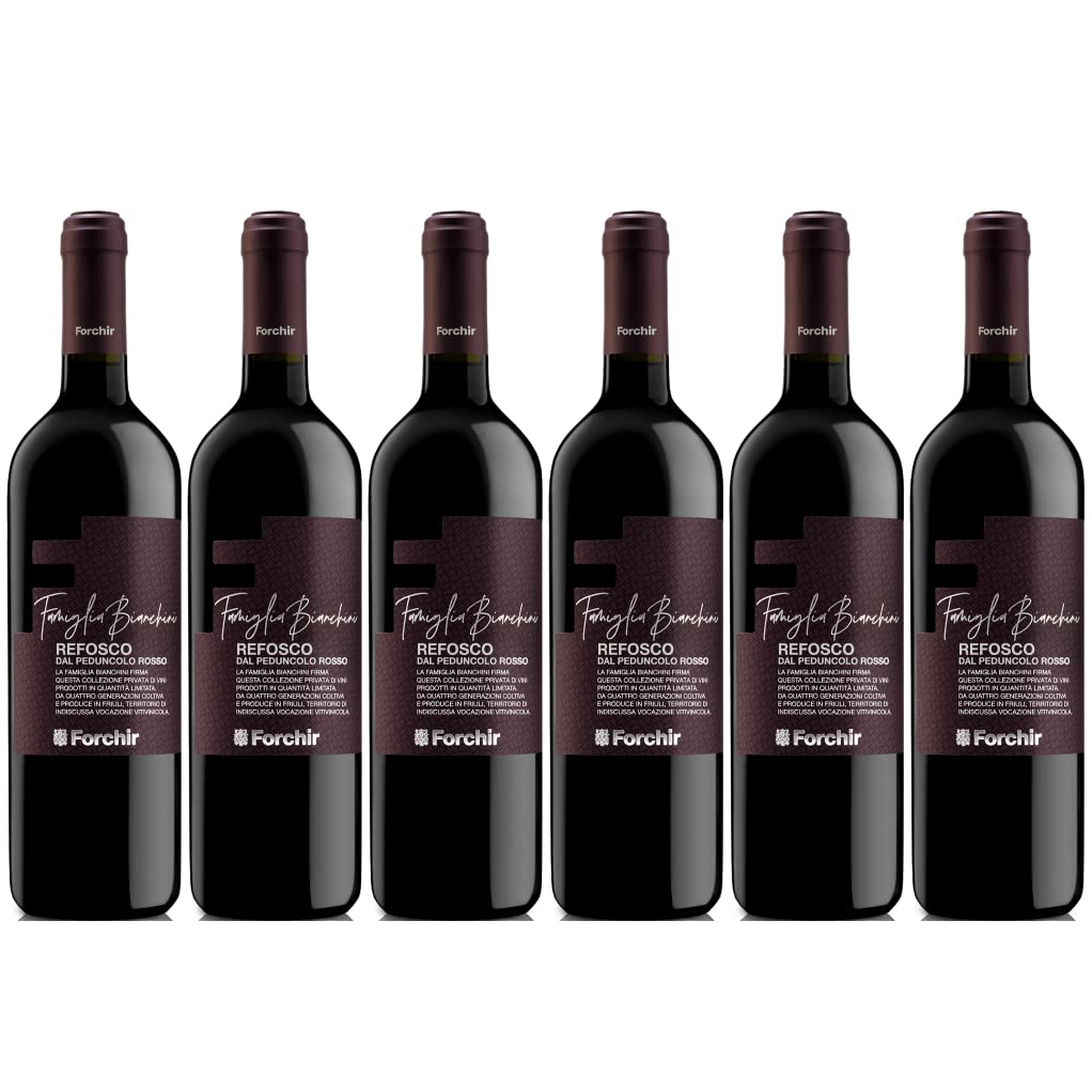 6 REFOSCO Peduncolo Rosso Manin Friuli DOC Forchir