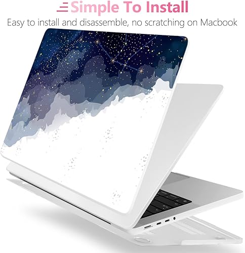 Miniatura 28 de Batianda Funda para MacBook Pro M4 de 16 pulgadas 2024 2023 2021 modelo A3403 A2991 con chip M3 M2 Pro/M1 Max, carcasa rígida de plástico