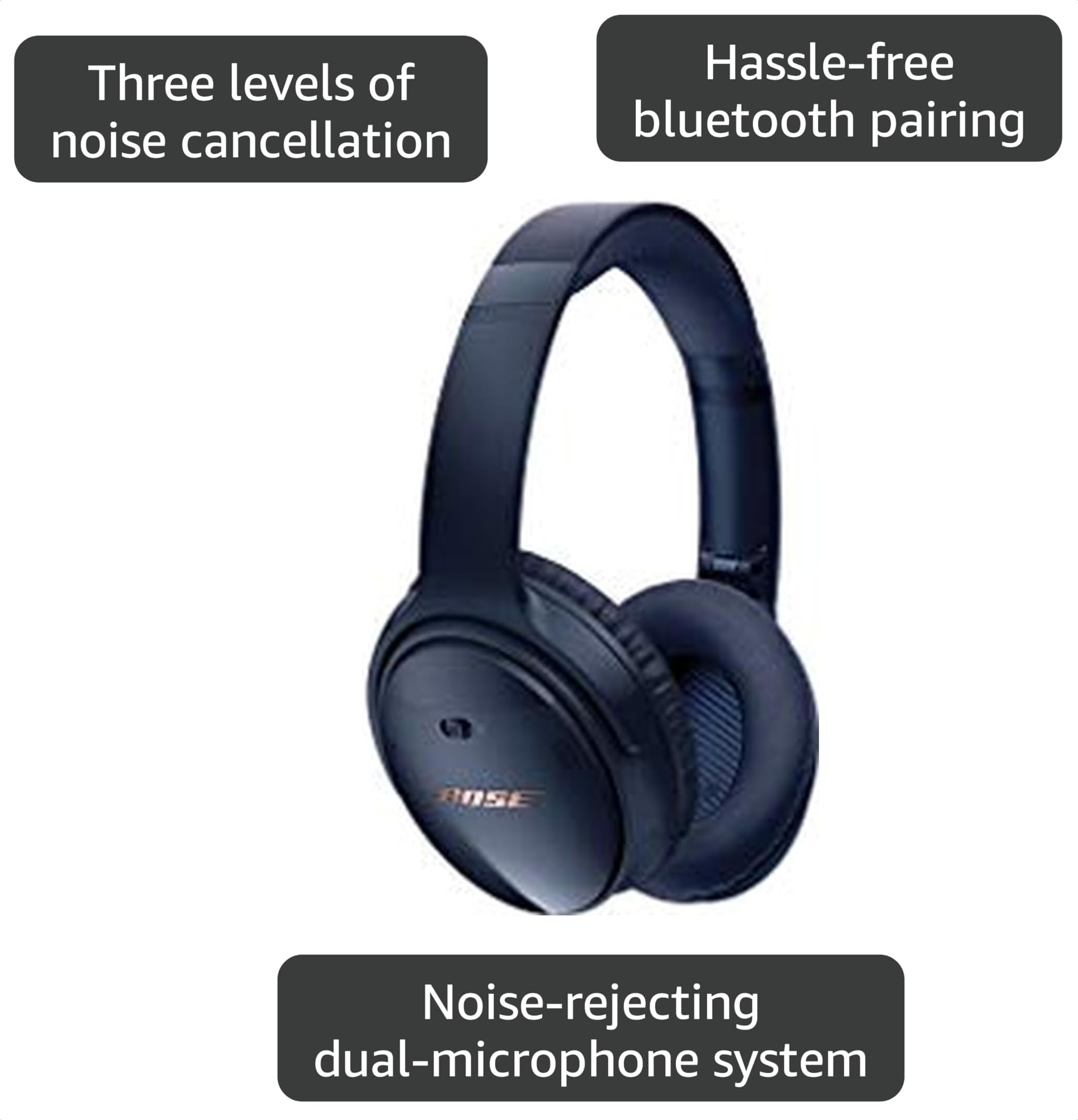 Bose QuietComfort 35 wireless headphone… Amazon.com: Bose QuietComfort 35 (Series II) Wireless Headphones