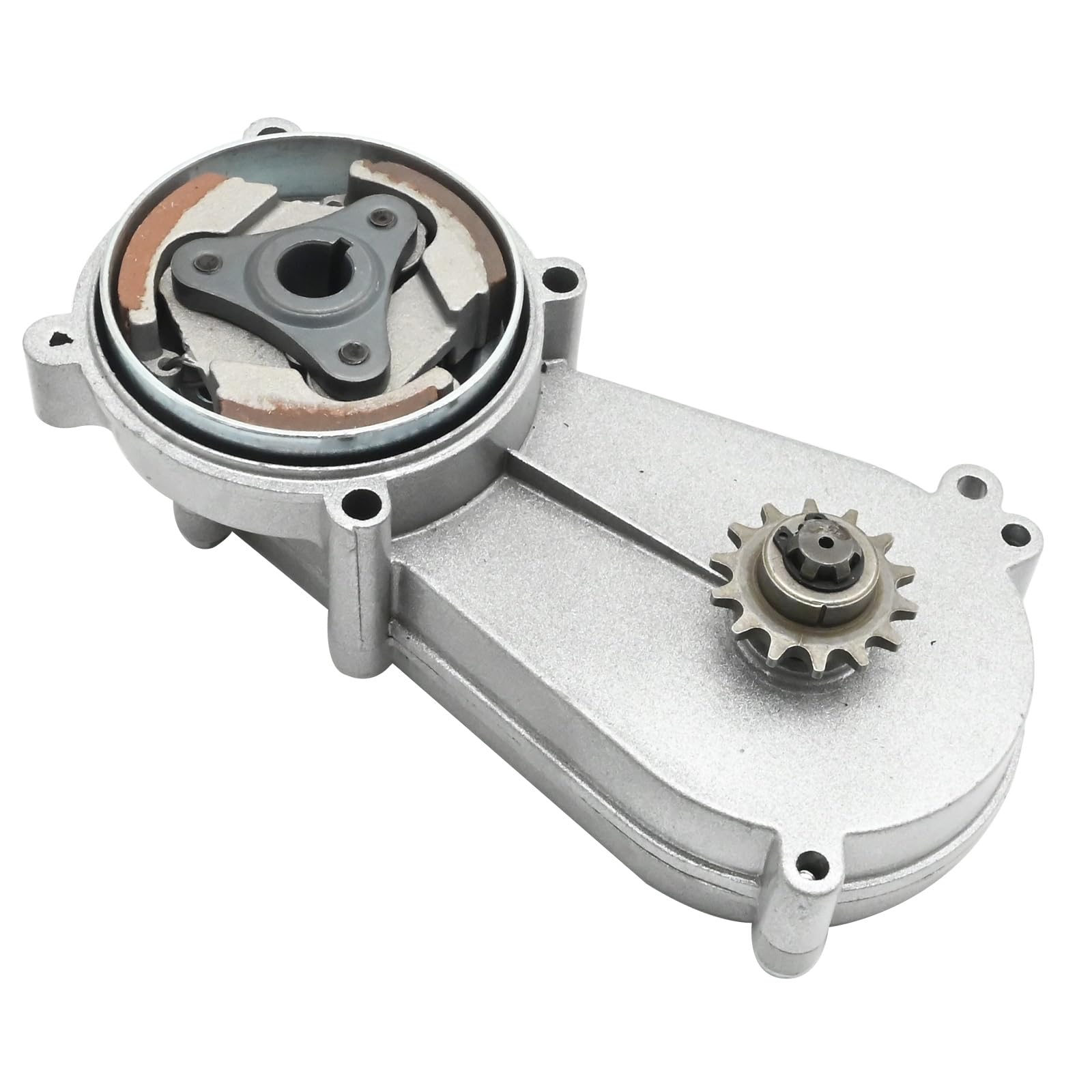 Zreneyfex Clutch Drum Bell Housing Kit, 50cc Engine 4 Stroke Dirt Bike Clutch Kit, Robust 14T Clutch Drum Bell Housing with Clutch for 43cc 49cc Mini