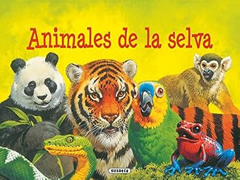 Hardcover Animales de la selva [Spanish] Book