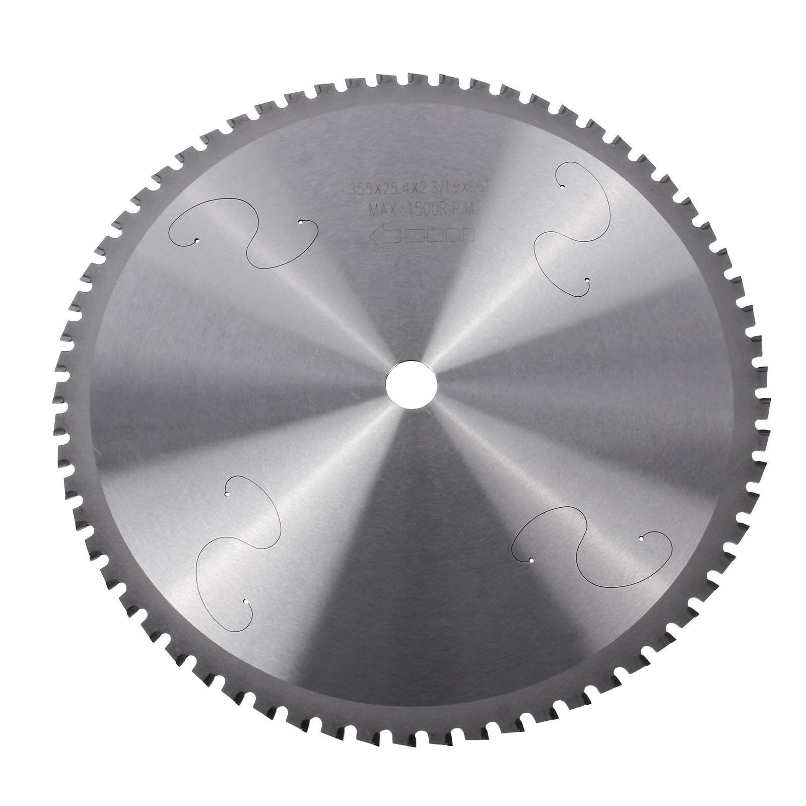 TCT Sägeblatt für CHS-355 – 355 mm, 66 Zähne, für Stahl