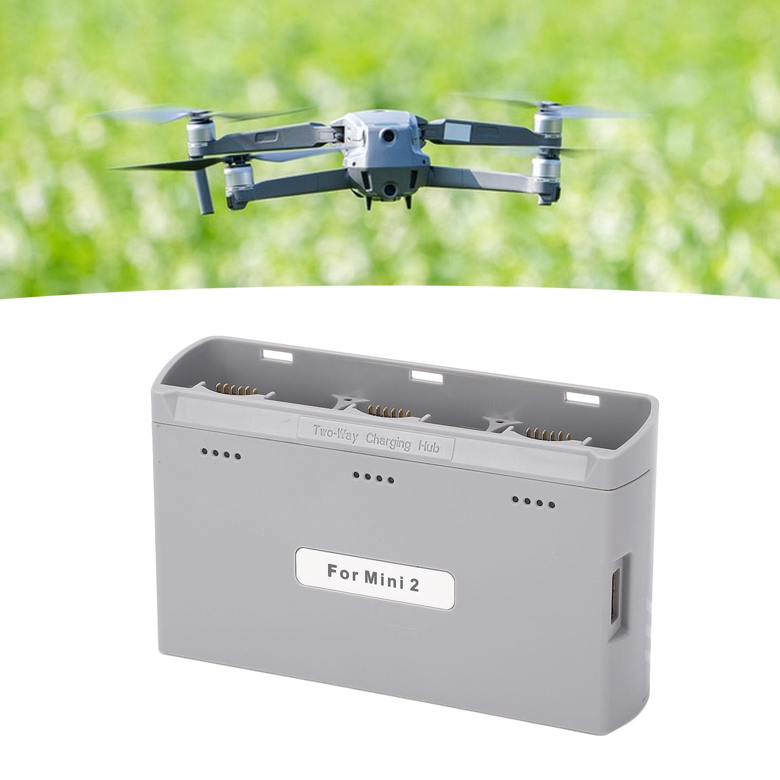 Hanatora Cargador de batería para coche con cubierta antipolvo para DJI Mini 4K/2/Mini SE/2 SE Drone 3 en 1 (USB 2 x batería) Múltiples accesorios de concentrador de carga rápida Hanatora Cargador de batería para coche con cubierta antipolvo para DJI Mini 4K/2/Mini SE/2 SE Drone 3 en 1 (USB 2 x batería) Múltiples accesorios de concentrador de carga rápida