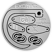 Vista 1 de Exotac ReelKIT - Insertos apilables para herramientas de supervivencia, transforma tu carrete de bolsillo xREEL en un kit de adquisición