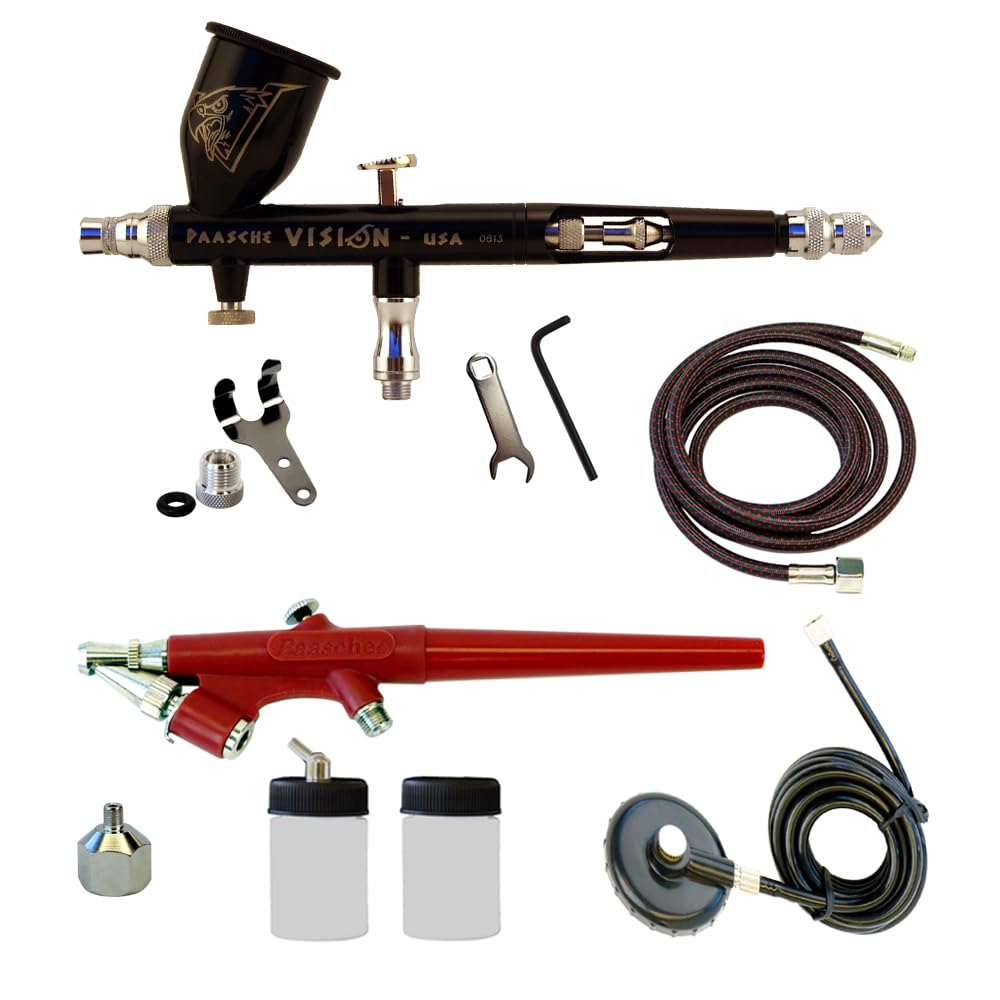 Paasche TGX & EZ Airbrush aérographe haut de gamme pour beaux-arts