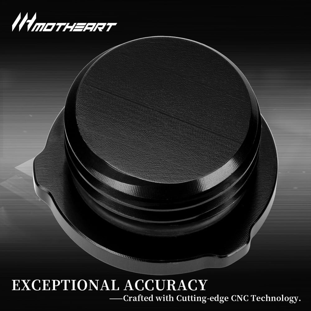 Engine Oil Filler Cap for Motorcycle For MT07 FZ07 15-26 (Black)