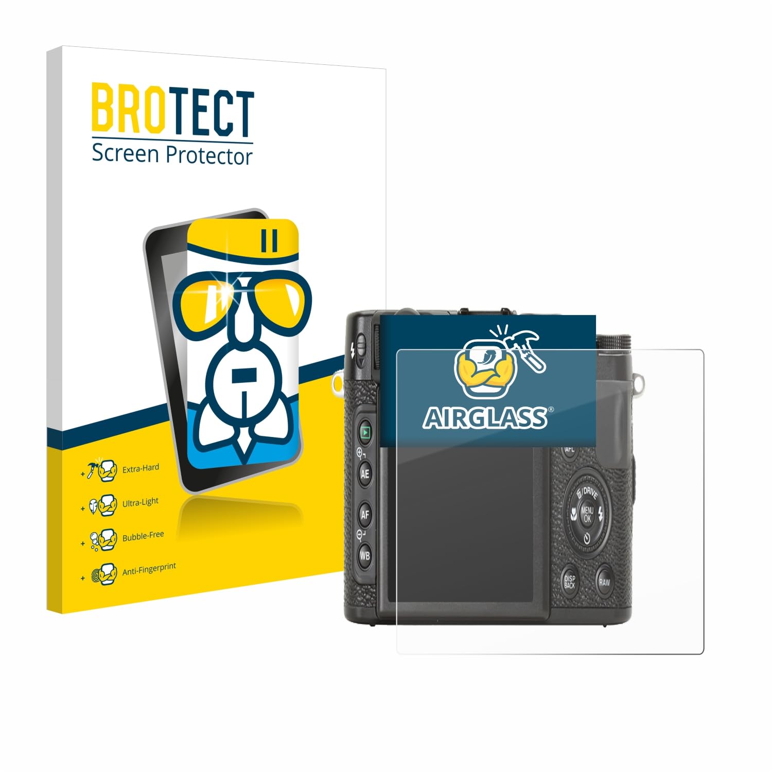 Protection D'écran Verre Trempé Pour Fujifilm X100VI - 3 Pièces, Dureté 9H, Anti-rayures, Anti-traces, AirGlass