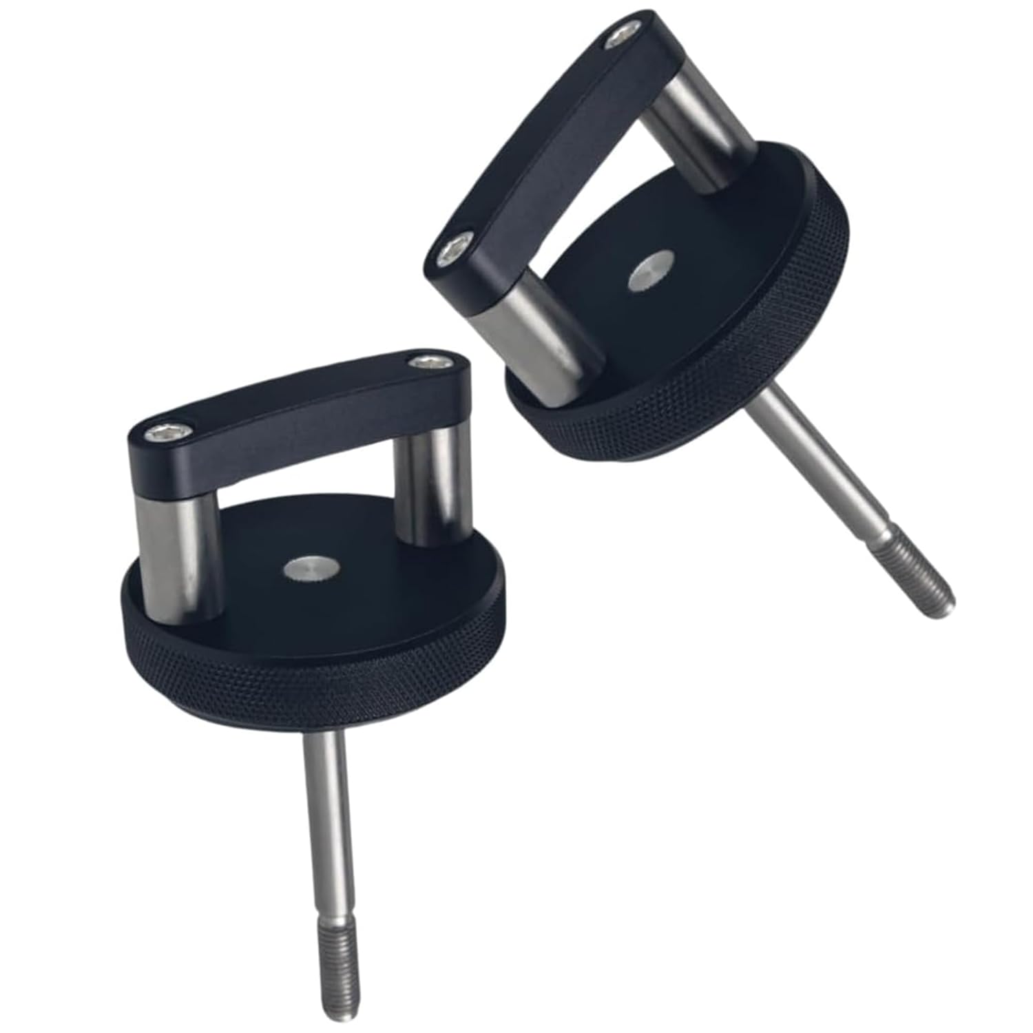 Quick Removal Thumb Screw with D Ring - Aluminum Black Hard Top Mounting Knob Fit for 2007-2018 Jeep Wrangler JK