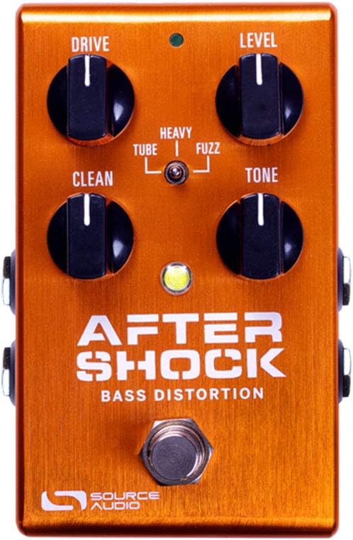 Source Audio One Series AfterShock Bass Distortion Bass Effect Pedal