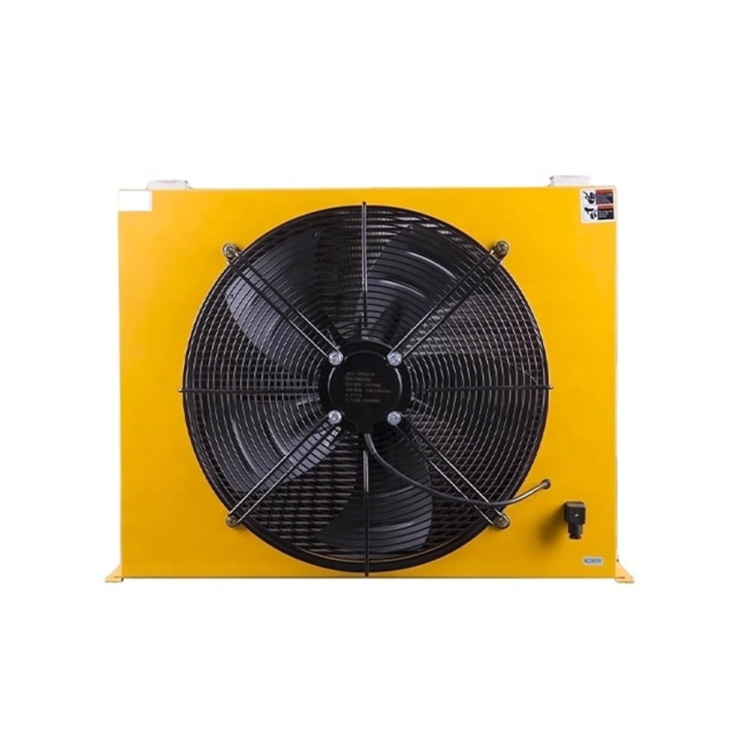AH1680T Aluminum Hydraulic Oil Radiator 300L/min Air Cooler Suitable for Stations, Crane Efficient Shock Absorption(110AC)