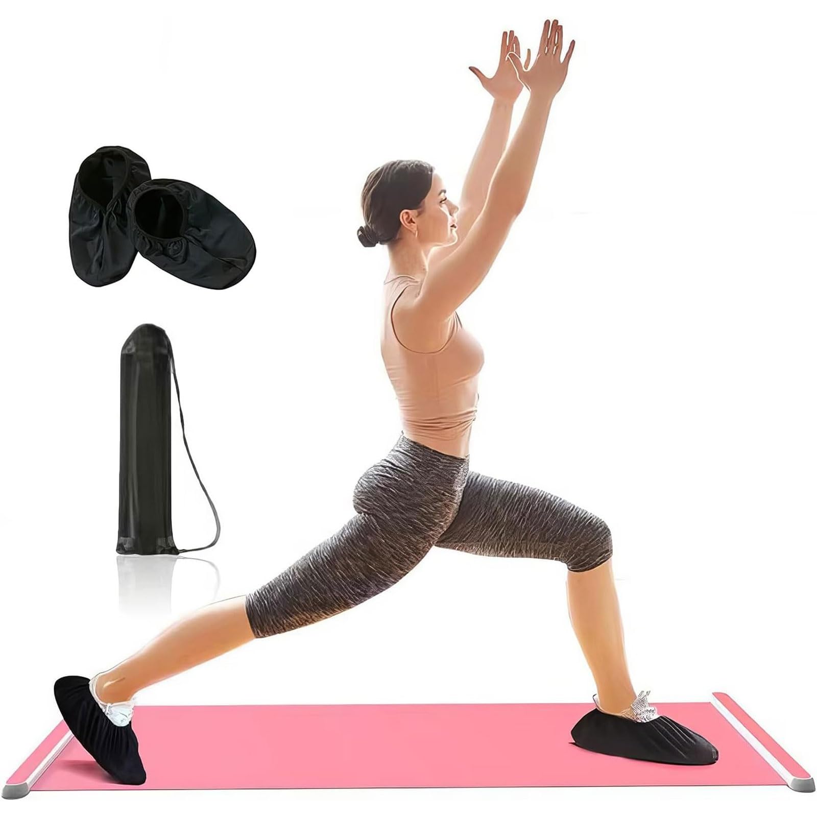 Planche coulissante d'entraînement avec glisse fluide pour renforcer les muscles profonds